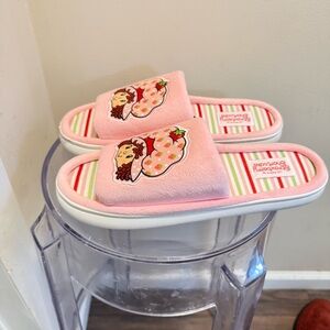 Strawberry Shortcake Pink Slippers for Women